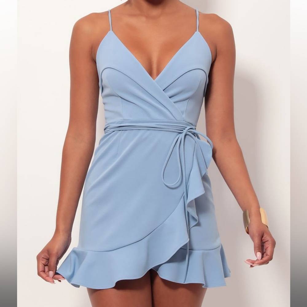 🩷2 for $40🩷 NWOT Lucy in The Sky blue dress mini dress